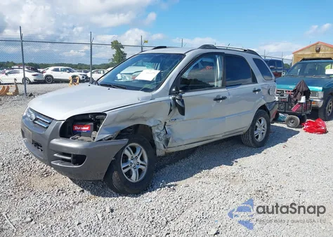 2008 Kia Sportage Ex/Lx from USA, damaged, VIN KNDJE723X87472926